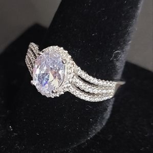 NWOT - .925 SS and CZ ring
